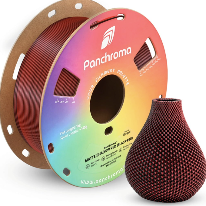 PolyMaker Panchroma Dual Matte PLA Filament