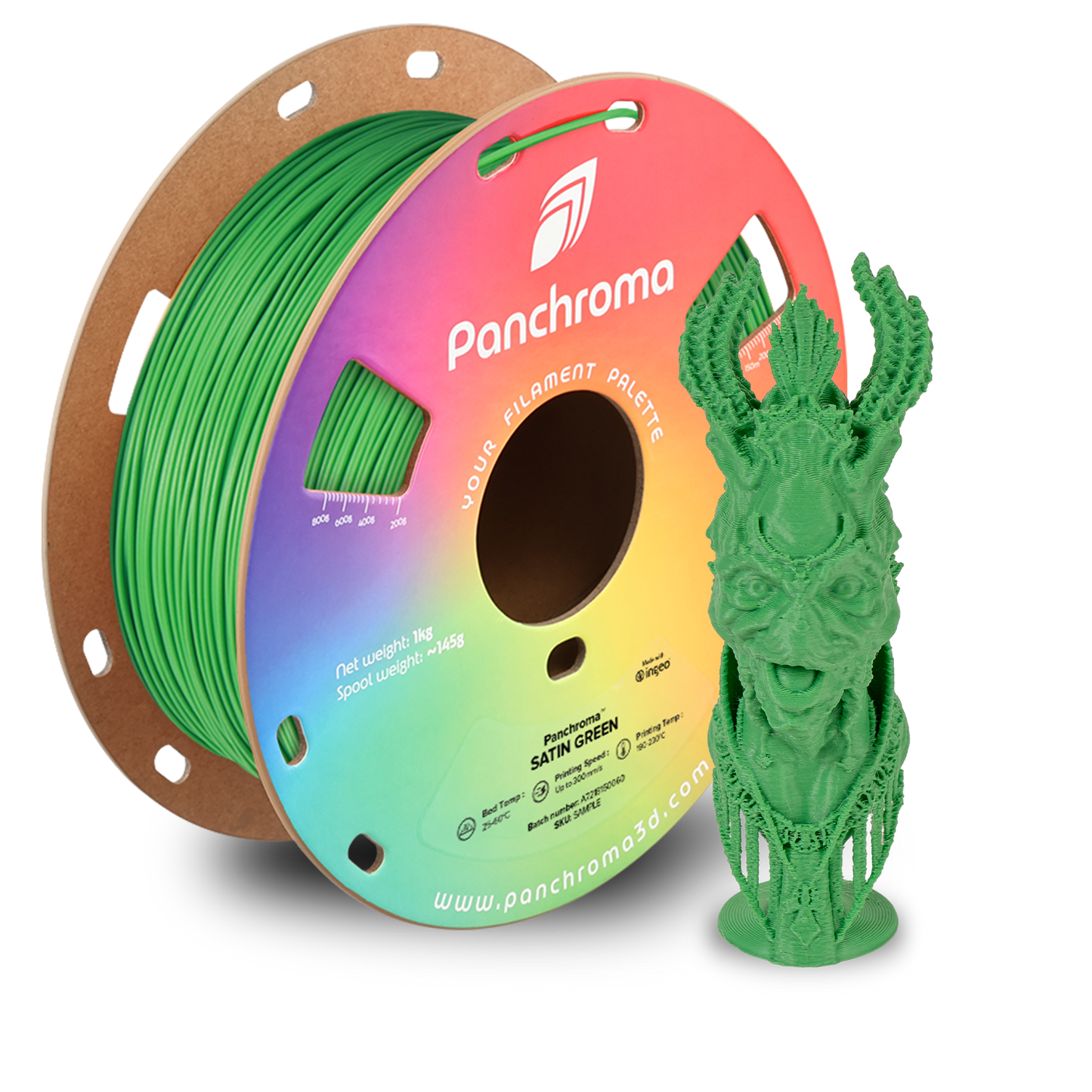 PolyMaker Panchroma Satin PLA Filament