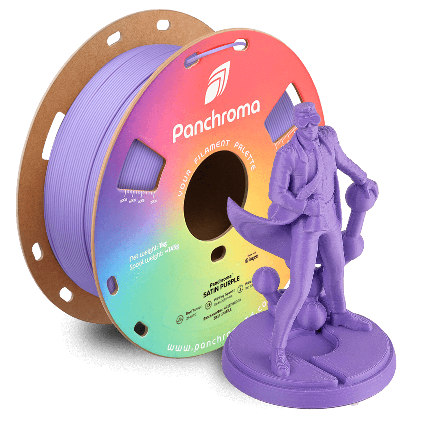 PolyMaker Panchroma Satin PLA Filament