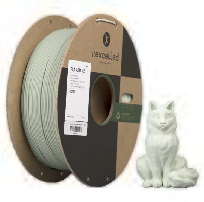 Kexcelled K5 PLA Milk Green