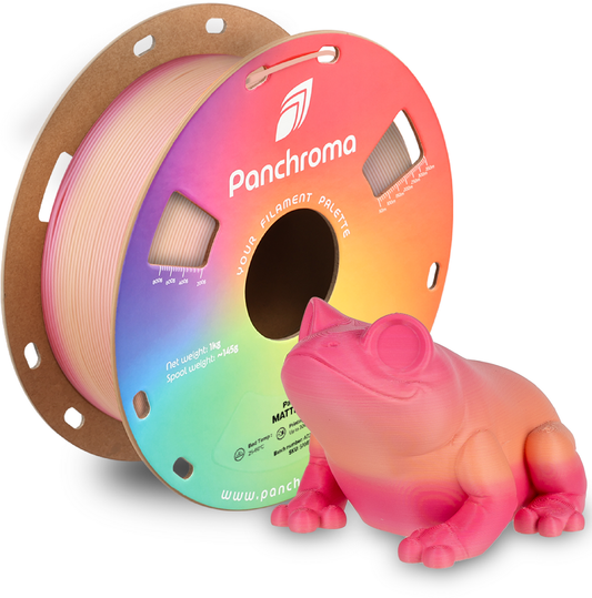PolyMaker PanChroma Gradient Matte PLA FIlament Spring