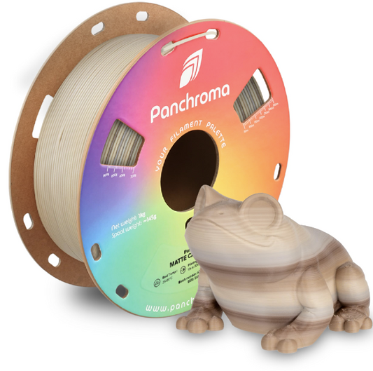 PolyMaker PanChroma Gradient Matte PLA FIlament Cappuccino