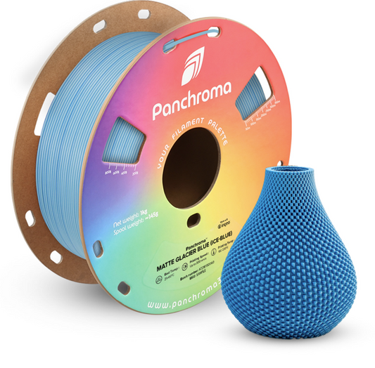 PolyMaker Panchroma Dual Matte PLA Filament Glacier Blue