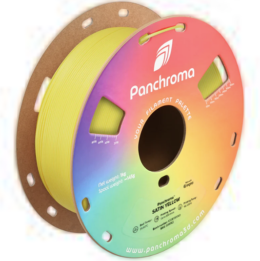 PolyMaker Panchroma Satin PLA Filament Yellow