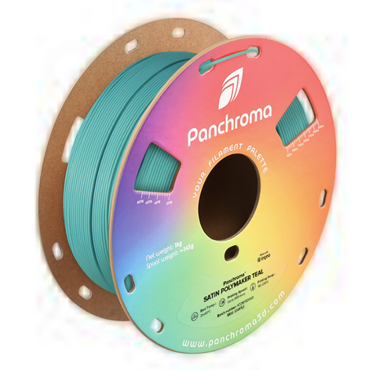 PolyMaker Panchroma Satin PLA Filament Teal