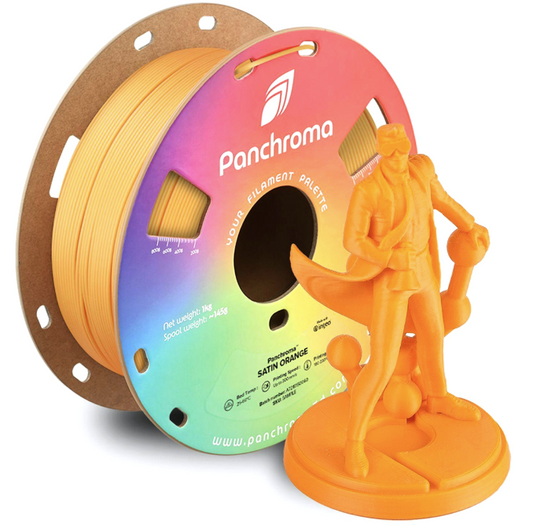 PolyMaker Panchroma Satin PLA Filament Orange